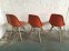 Set 6 židlí DSW od Charles & Ray Eames - oranžové
